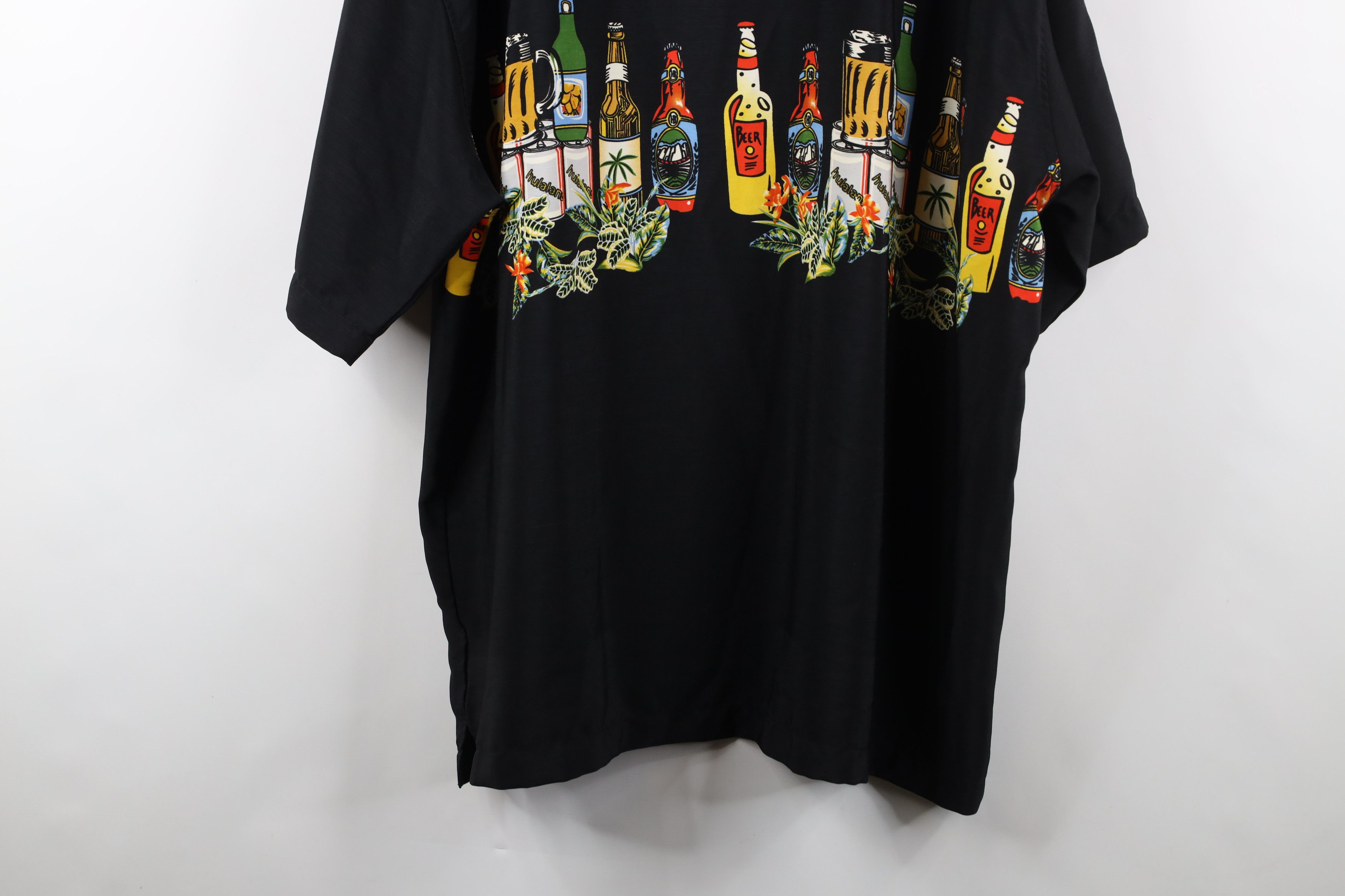 Vintage Vintage Y2K Rockabilly Vegas Drinking Collared Button Shirt Size US XXL / EU 58 / 5 - 13 Thumbnail