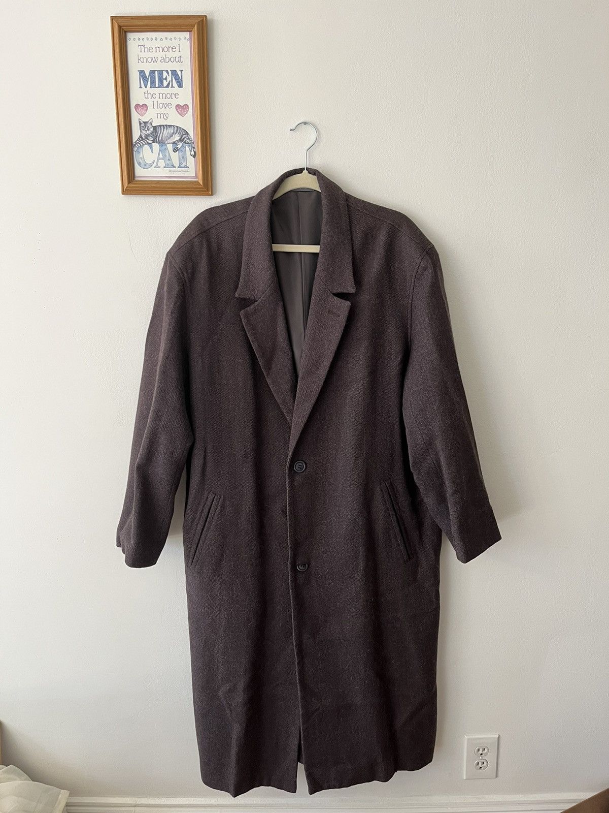 image of Issey Miyake Coat in Brown, Men's (Size Medium)