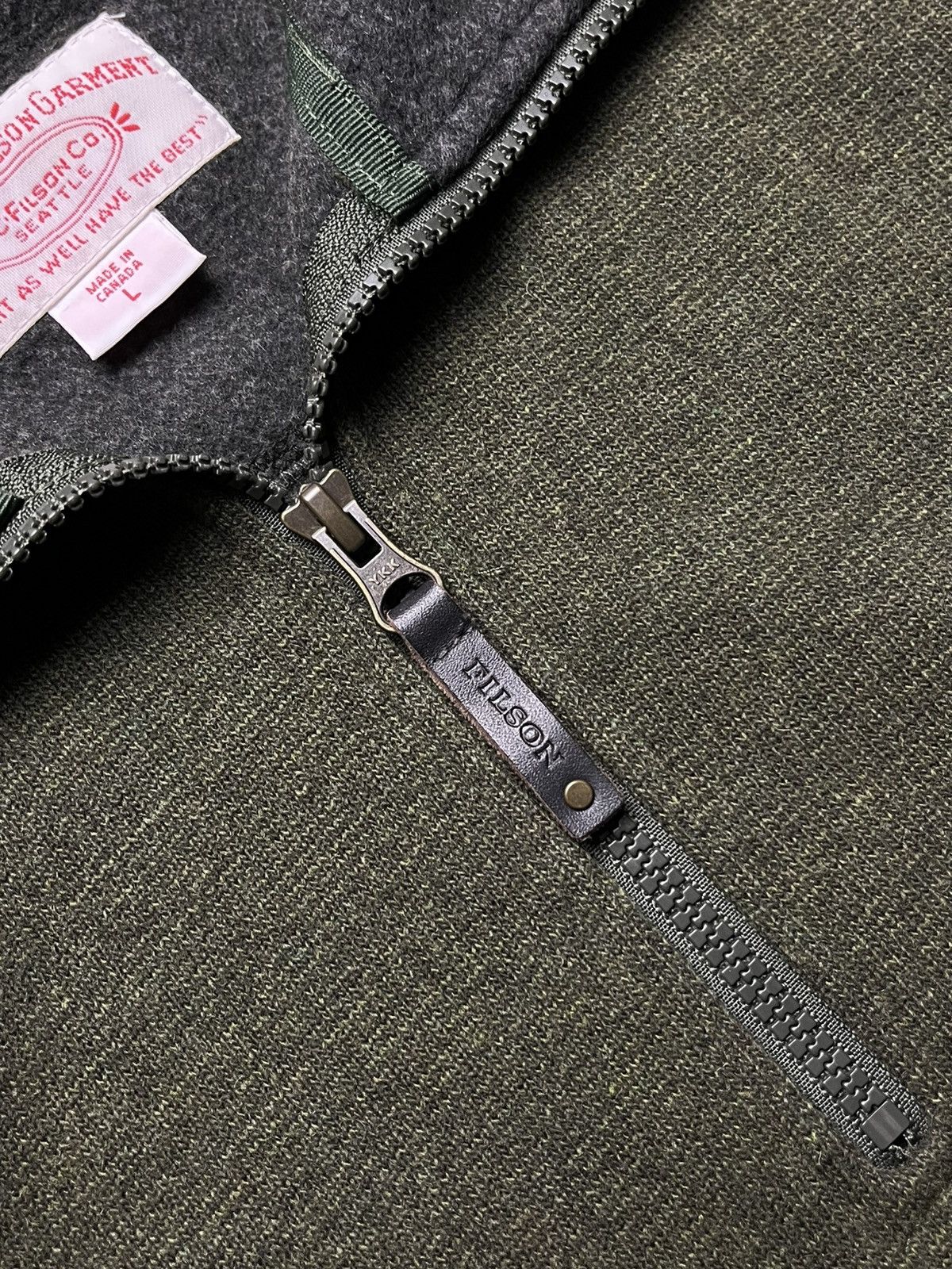 Filson Filson Quarter-Zip Pullover Jacket in Wool Size US L / EU 52-54 / 3 - 6 Thumbnail
