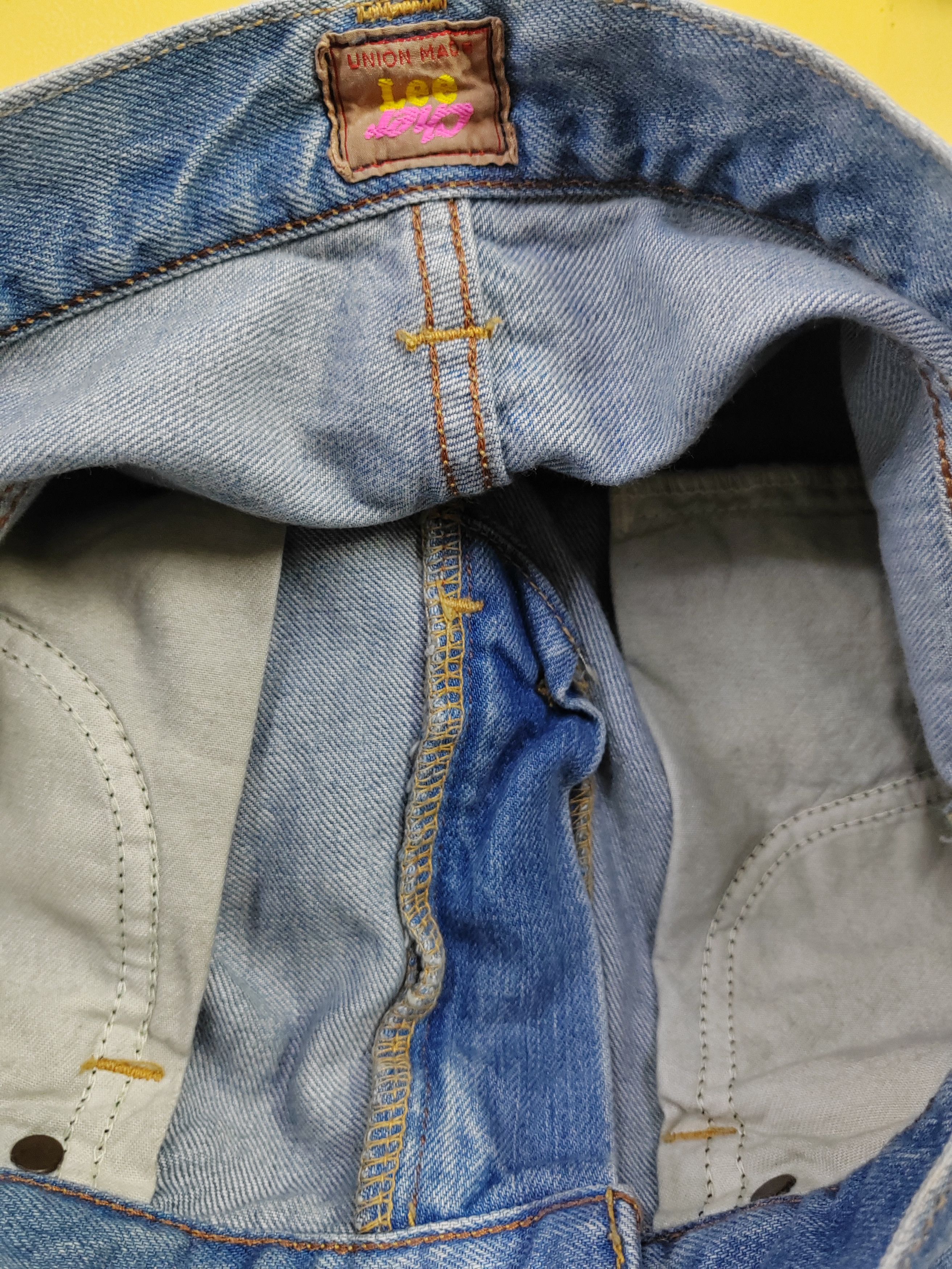 Lee Vintage LEE DIstressed Style Jeans Denim Size US 31 - 8 Thumbnail