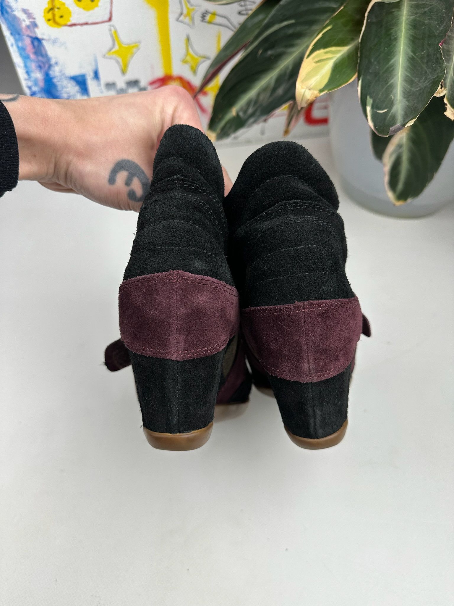Japanese Brand Isabel Marant style Bekett Wedge Sneakers Shoes Opium Size US 8 / IT 38 - 8 Thumbnail