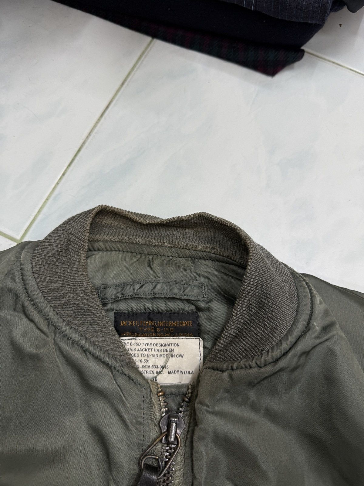 Alpha Industries 🔥🔥🔥ARCHIVE VINTAGE ALPHA INDUSTRIES BOMBER JACKET Size US L / EU 52-54 / 3 - 16 Thumbnail