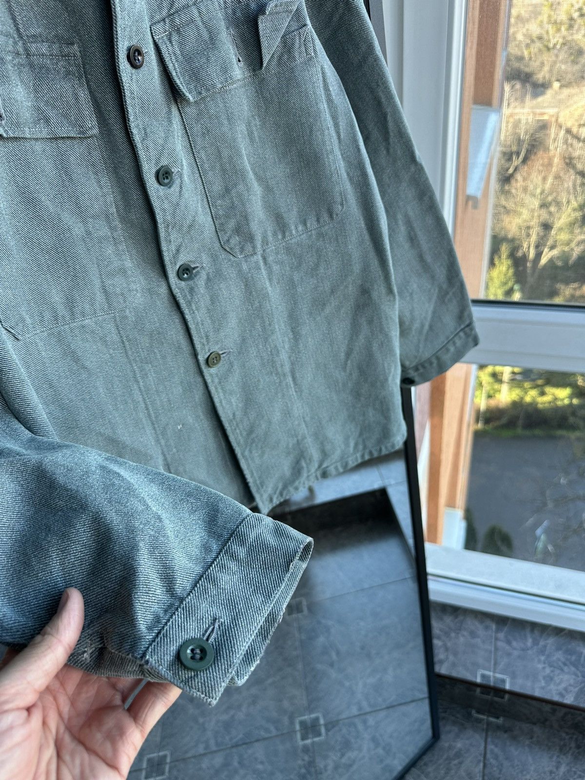 Other Vintage Swiss Army Military Jacket Twill Jacket 1950s/60s Size US L / EU 52-54 / 3 - 14 Thumbnail