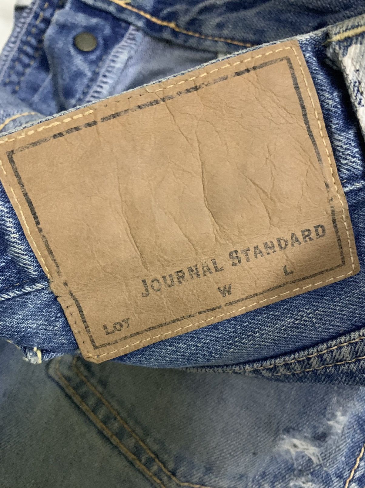 Kapital Vintage Journal Standard Painted Denim Size US 30 / EU 46 - 8 Thumbnail