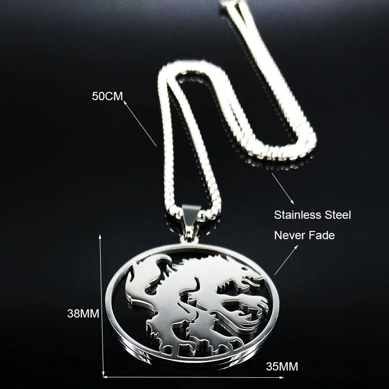 Jewelry Werewolf Pendant Charms Necklace Emblem Talisman Size ONE SIZE - 4 Thumbnail