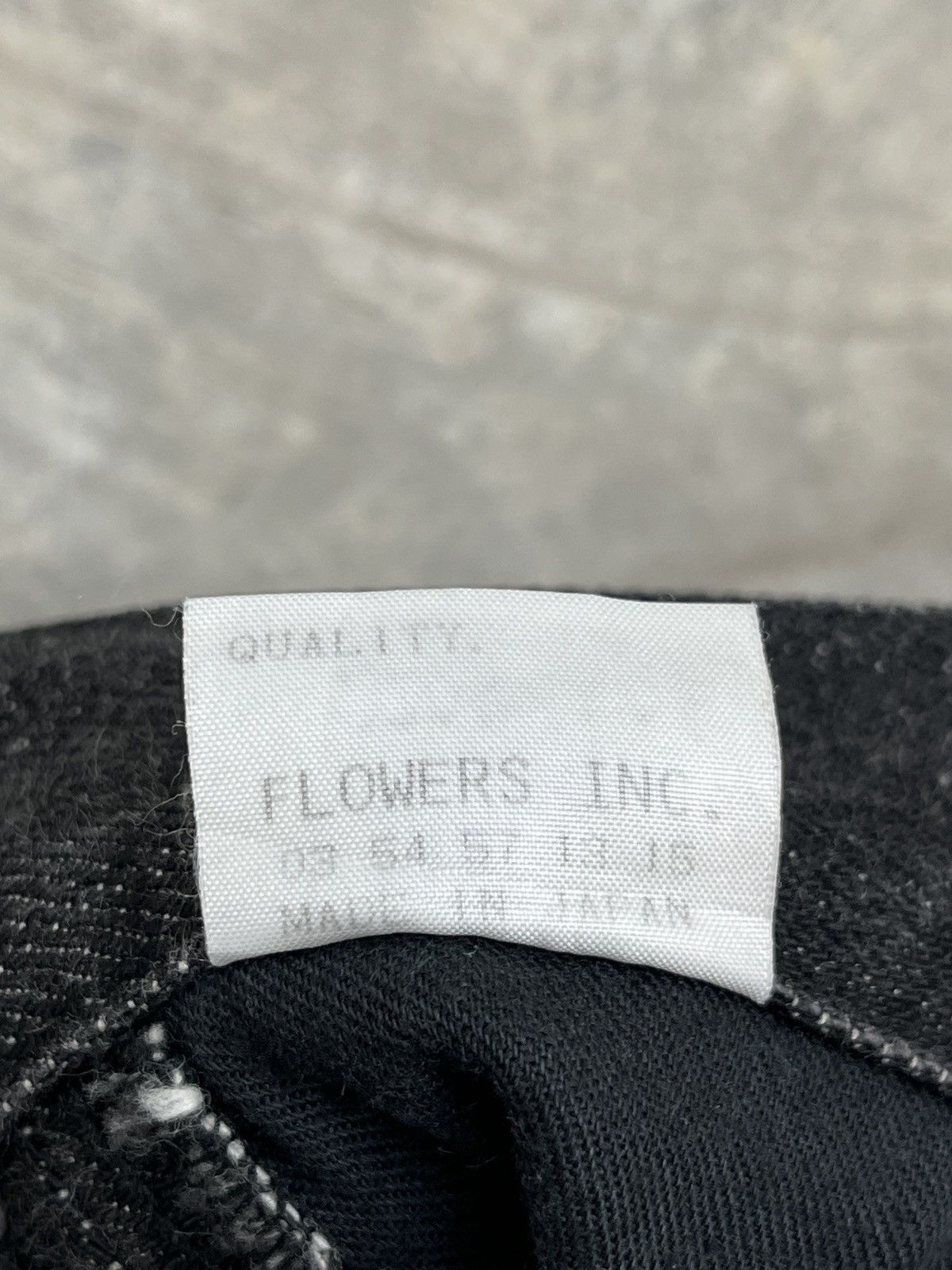 Lad Musician SAMPLE Lad Musician Washed Black Denim Jeans Size US 32 / EU 48 - 10 Thumbnail