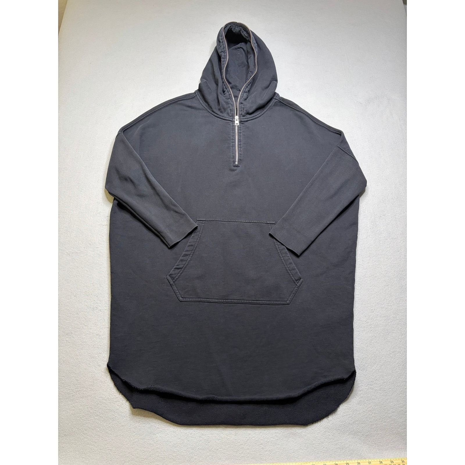 Allsaints AllSaints Oversized Hoodie Dress Womens Quarter Zip Pullover Size M / US 6-8 / IT 42-44 - 1 Thumbnail