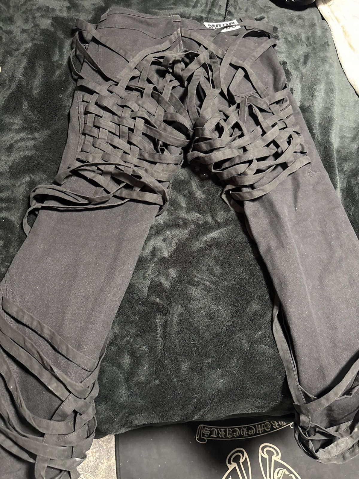Who Decides War who decides war interwoven pants Size US 32 / EU 48 - 4 Thumbnail