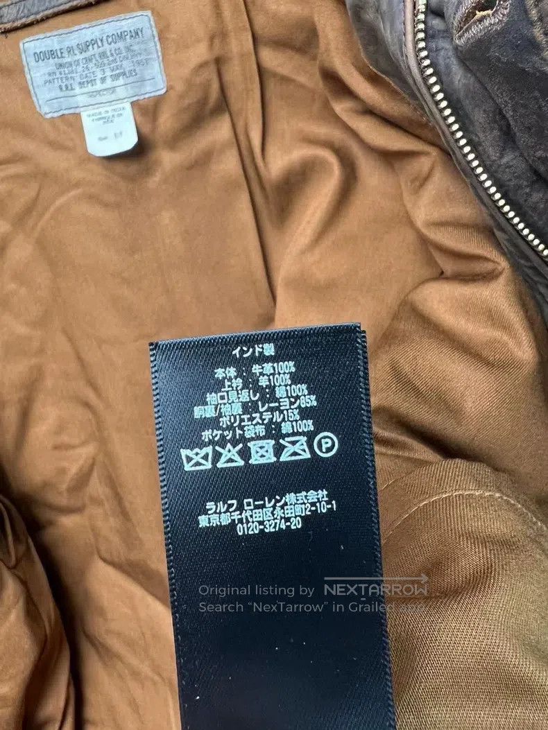 RRL Ralph Lauren RRL Ralph Lauren Short deck vintage leather jacket Size US M / EU 48-50 / 2 - 8 Thumbnail