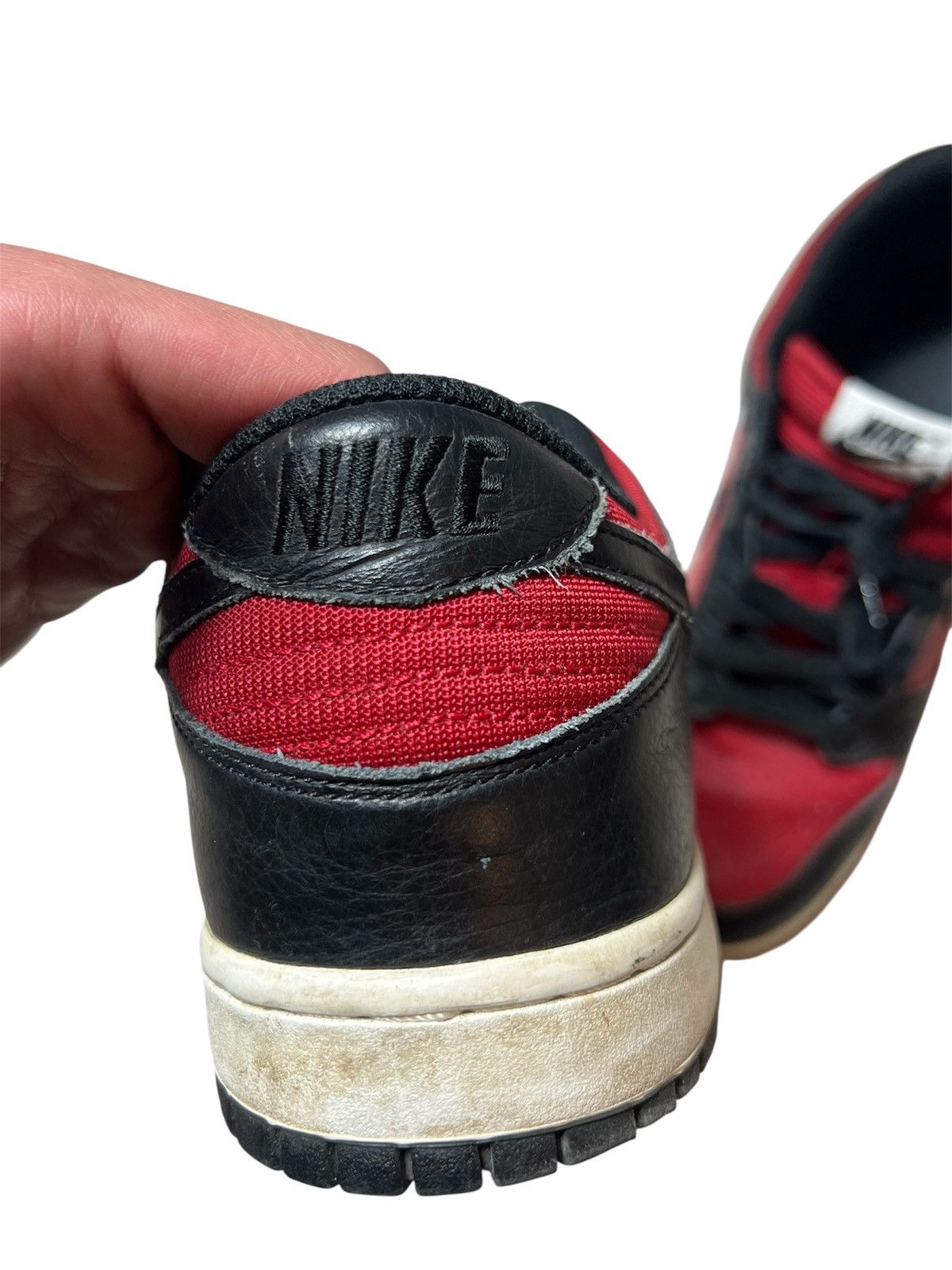 Nike Nike Dunk Low Varsity Red Black Size US 10 / EU 43 - 5 Thumbnail
