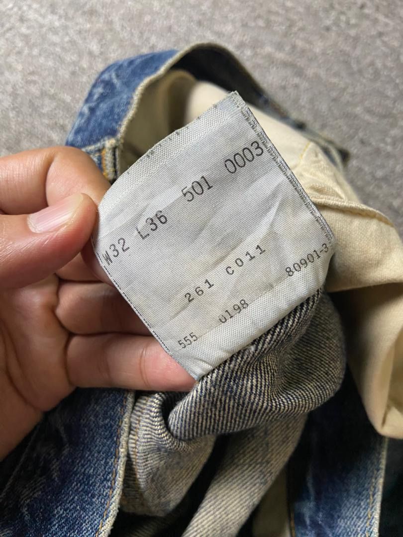 Levi's Levis Strauss Co. Distressed Denim Ripped Jeans (135) Size US 30 / EU 46 - 11 Thumbnail