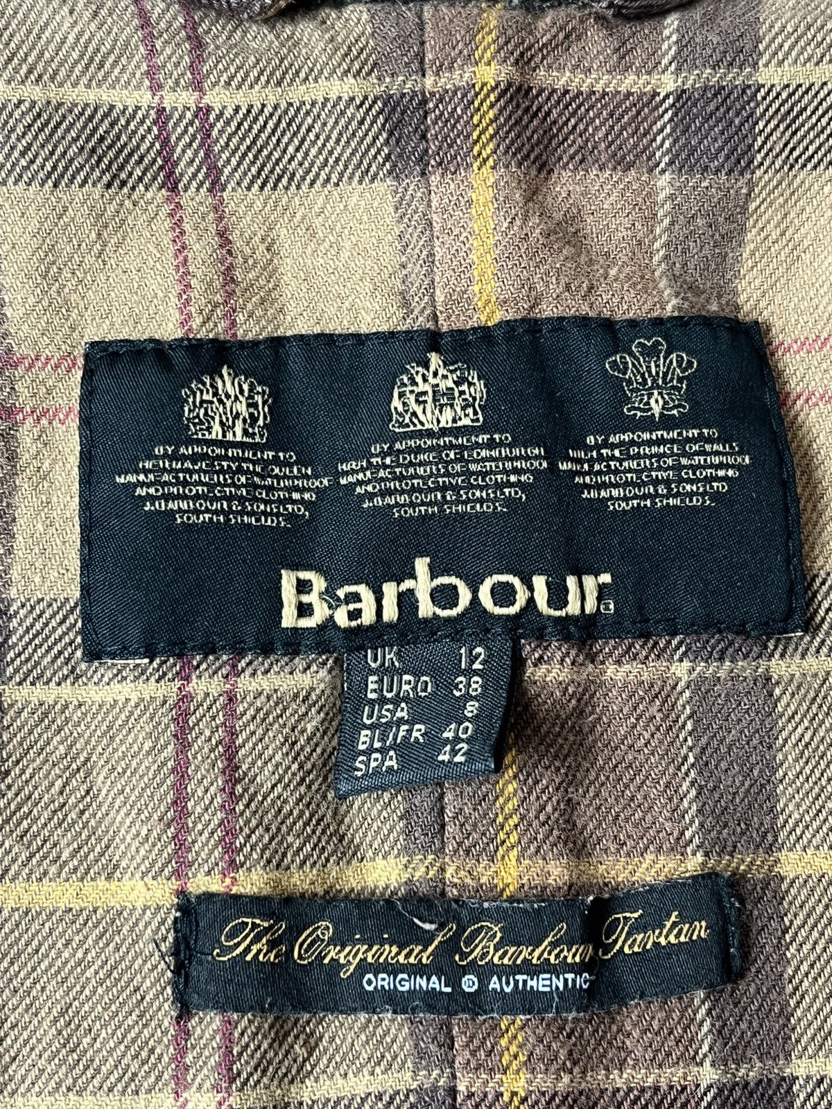 Barbour Vintage Barbour Beadnell Beige Wax Cotton Women's Jacket Size M / US 6-8 / IT 42-44 - 6 Thumbnail