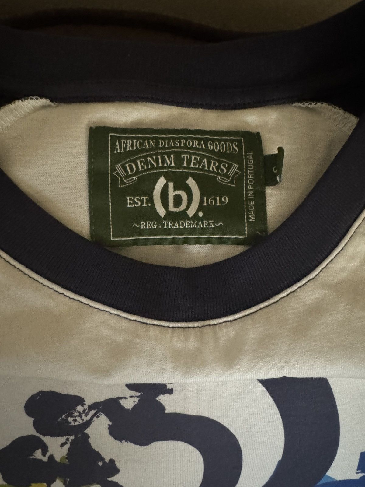 (B).Stroy × DENIM TEARS Bstroy Tears Long Sleeve Size US M / EU 48-50 / 2 - 2 Thumbnail