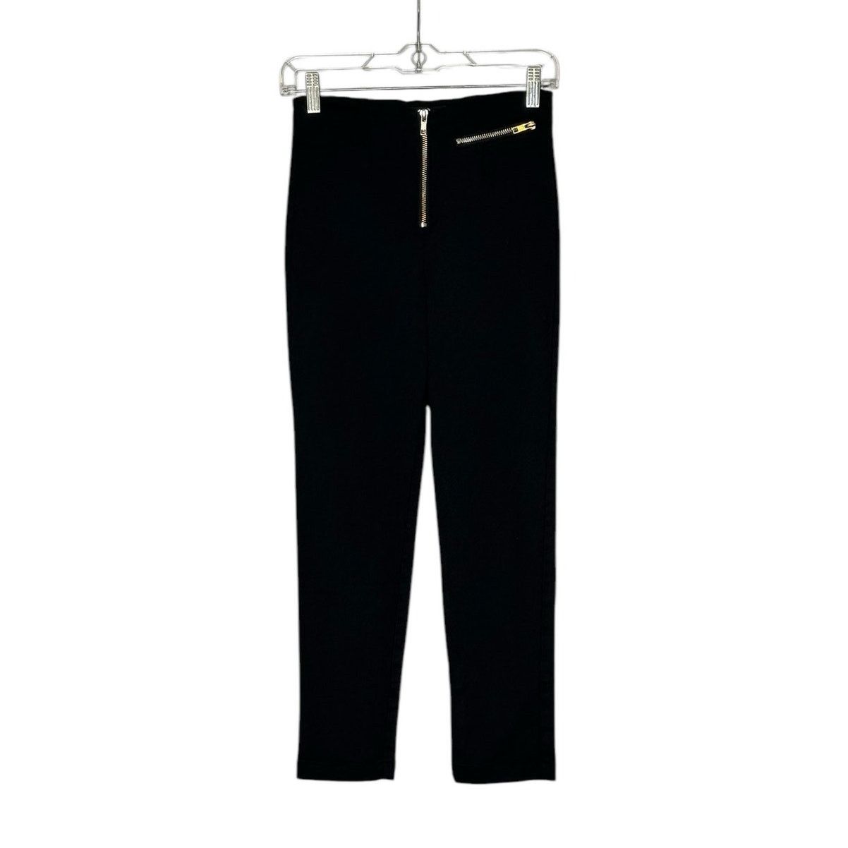 Reformation Reformation black zippered skinny ankle pants size 2P Size 26" / US 2 / IT 38 - 1 Thumbnail