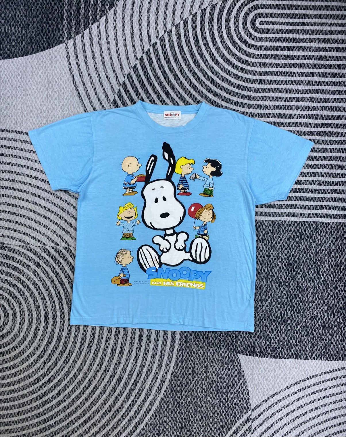 Peanuts 🔥70s Vintage Peanuts Snoopy Printed Shirt Size US M / EU 48-50 / 2 - 1 Thumbnail