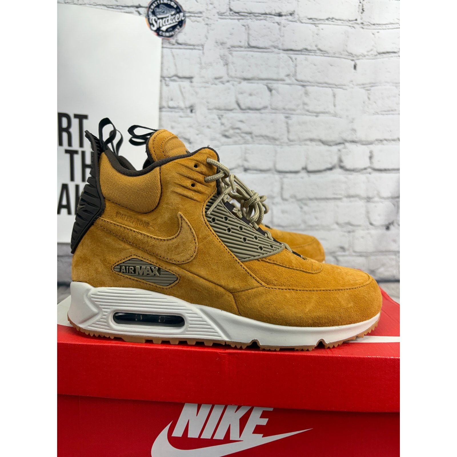 Nike Nike Air Max 90 Sneakerboot 2015 Shoes Men 7.5 Brown Sneaker Size US 7 / EU 40 - 5 Thumbnail