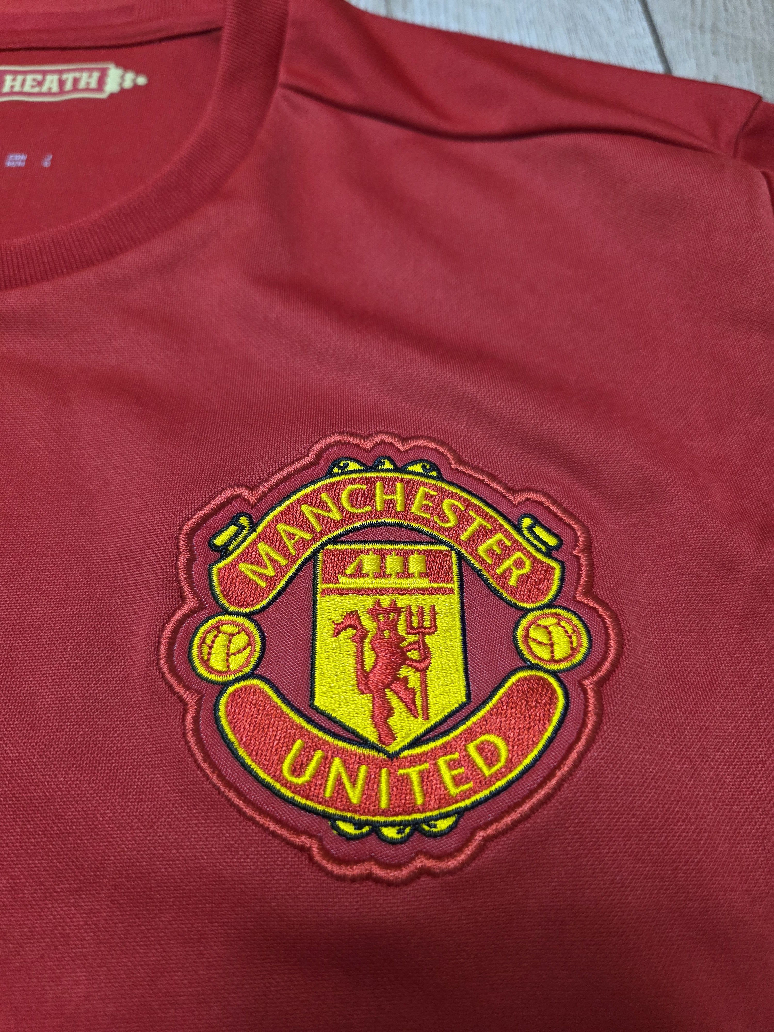 Adidas MANCHESTER UNITED 2016 2017 HOME LONG FOOTBALL SOCCER JERSEY Size US M / EU 48-50 / 2 - 4 Thumbnail