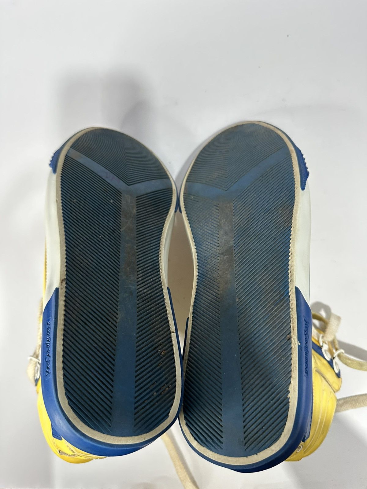 Yves Saint Laurent Vintage Yves Saint Laurent Yellow Patent Leather Y Sneakers. Size US 8 / EU 41 - 13 Thumbnail