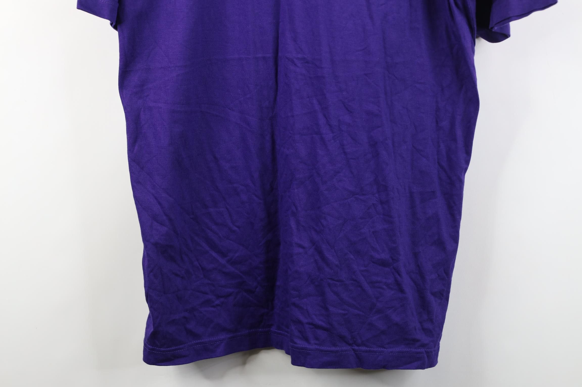Vintage Deadstock Vintage 90s Streetwear Short Sleeve T-Shirt Cotton Size US XL / EU 56 / 4 - 3 Thumbnail