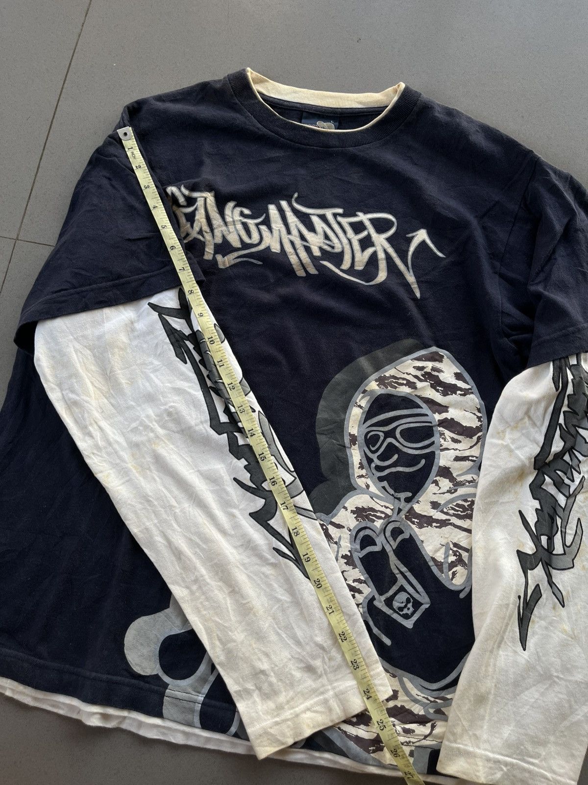 14th Addiction 2000s JAPANESE GRASS HITER POEM DOUBLE LAYER GOTHIC PUNK Y2K Size US L / EU 52-54 / 3 - 11 Thumbnail