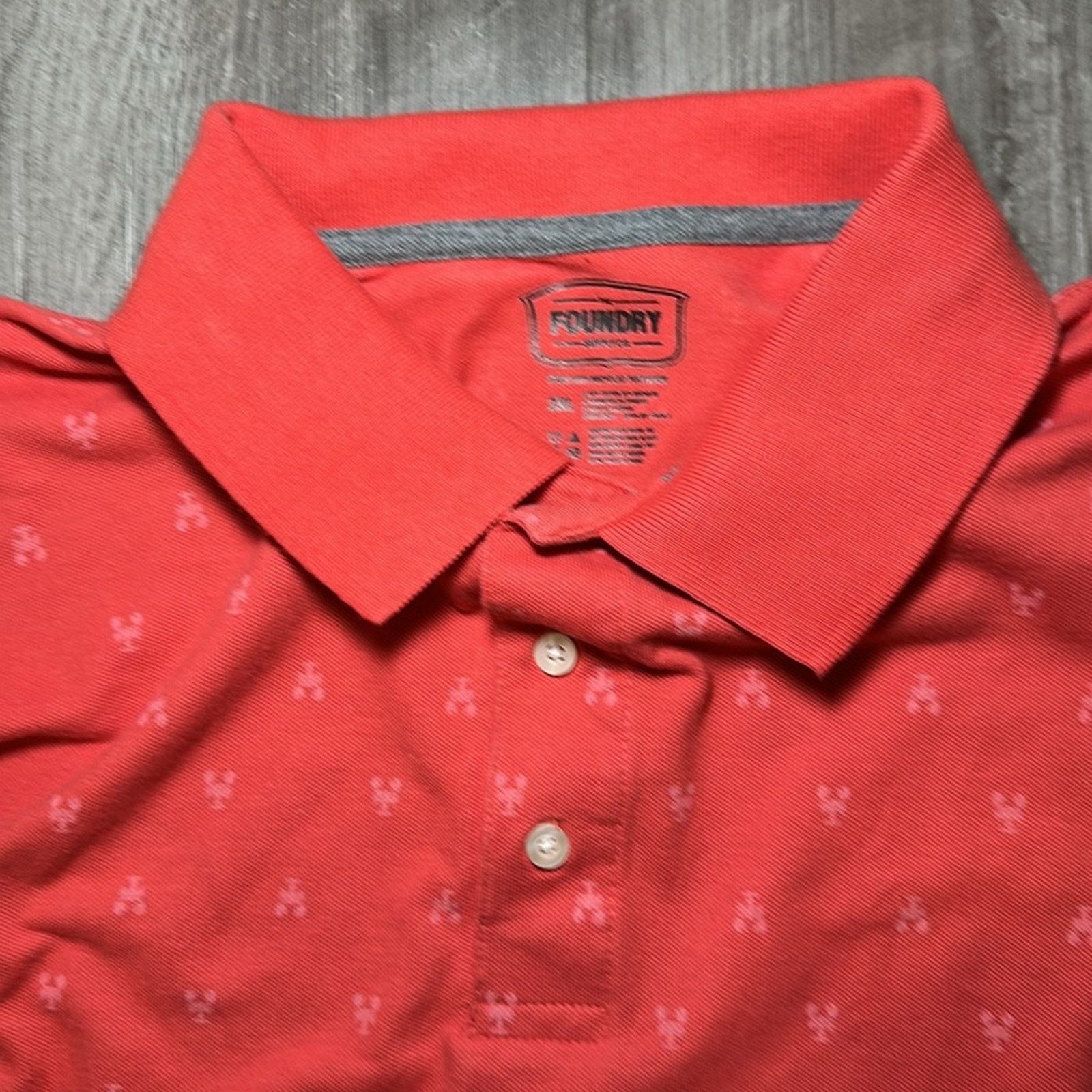 Other Foundry Stretch Crab Knit Polo - 2XL Size US XXL / EU 58 / 5 - 5 Thumbnail