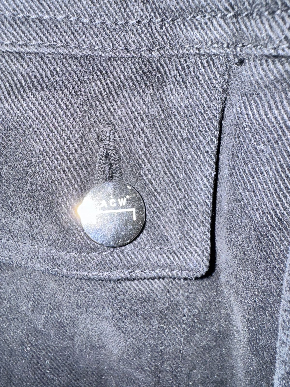 A-COLD-WALL* × Samuel Ross A-COLD-WALL* Pigment Dyed Trucker Jacket Size US M / EU 48-50 / 2 - 9 Thumbnail