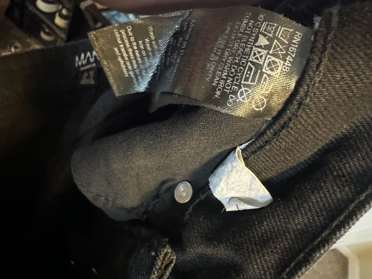 Boohoo BoohooMAN Black Baggy Grudge Jeans Size US 32 Size US 32 / EU 48 - 5 Thumbnail