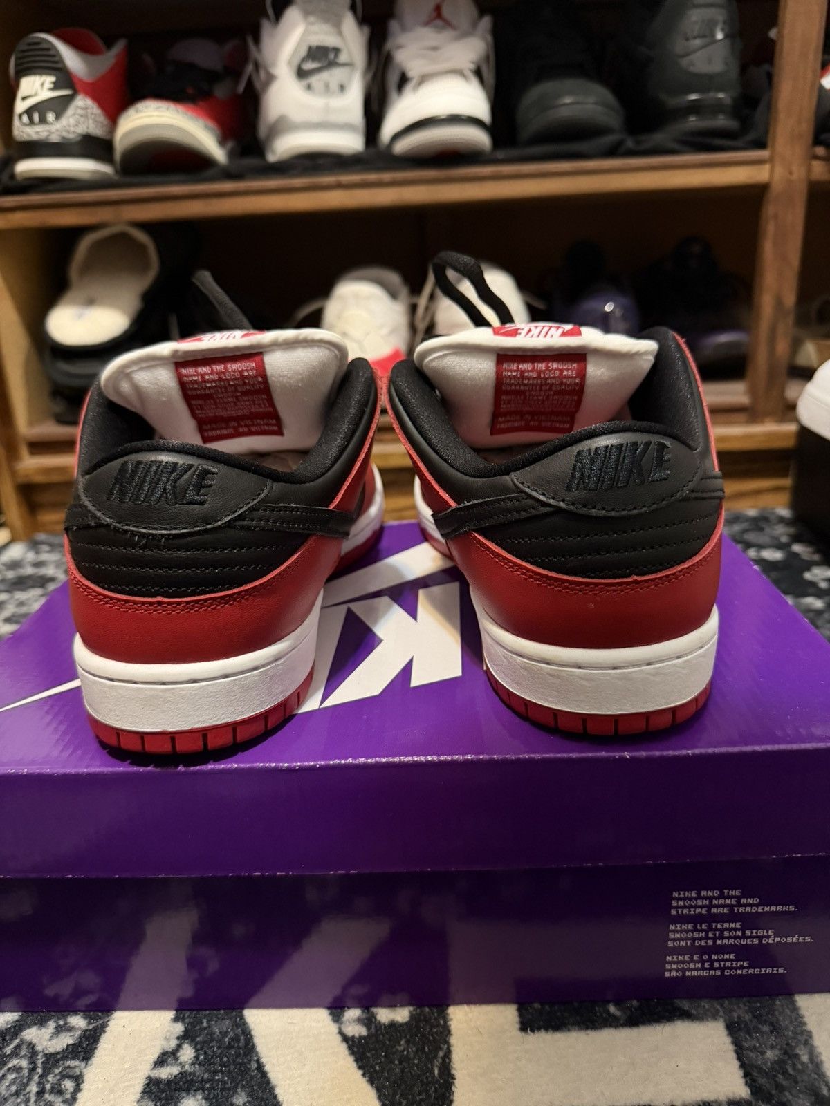 Nike SB NIKE DUNK LOW SB "CHICAGO" Size US 9.5 / EU 42-43 - 5 Thumbnail