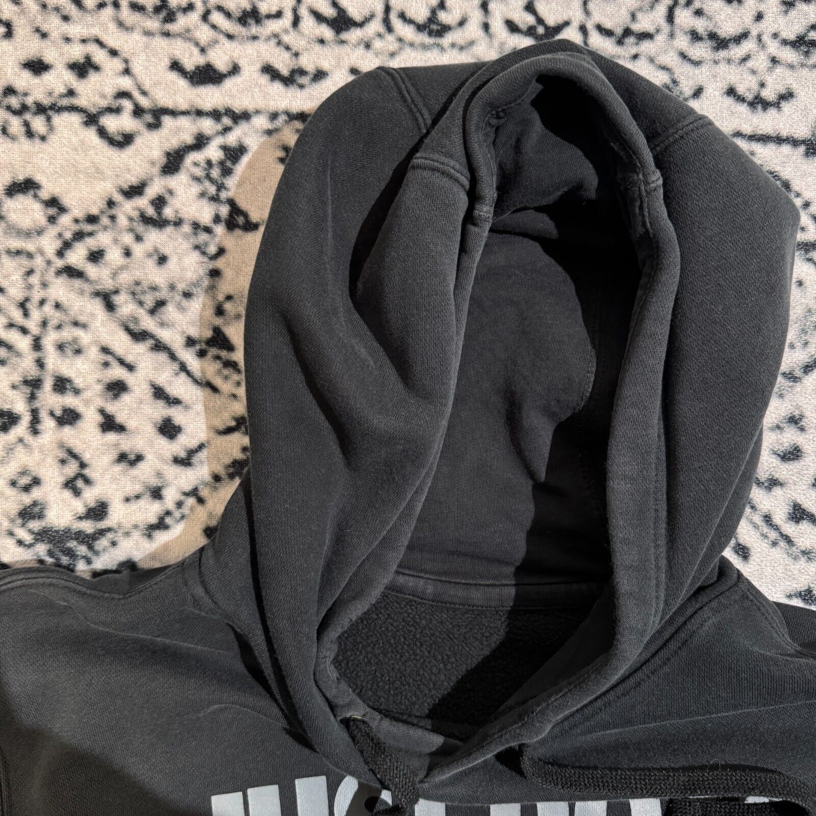 Nike × Vintage Vintage Nike Black Cotton Hoodie Size L Y2K 90s swoosh Size US L / EU 52-54 / 3 - 7 Thumbnail