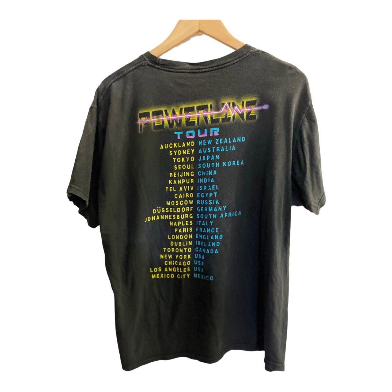 Band Tees × Disney RARE DISNEY POWERLINE STAND TOUR 94 #SKU-A686 DP1 Size US XXL / EU 58 / 5 - 5 Thumbnail