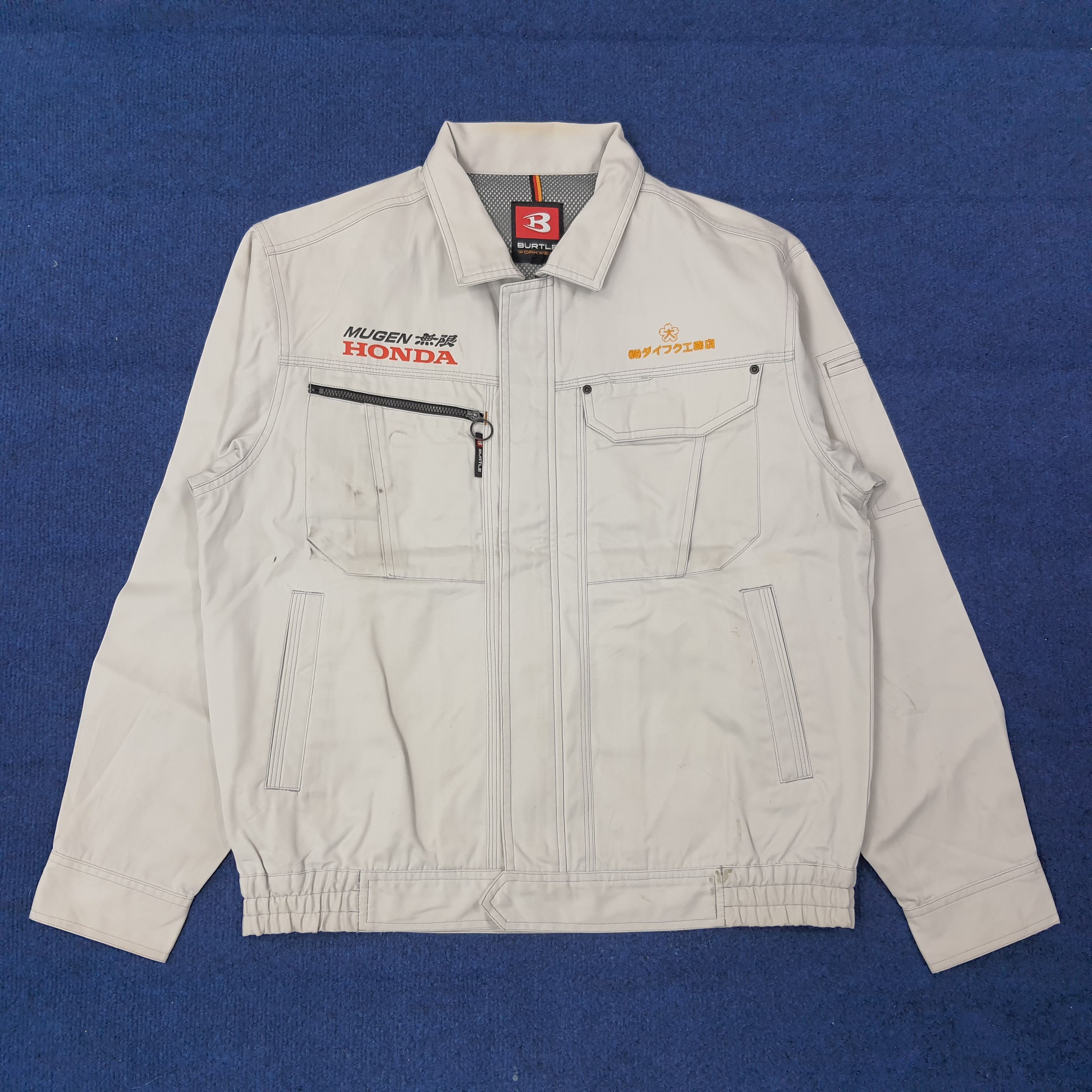 Japanese Brand Vintage Mugen Honda Motorsports Custom Logo Jacket C268N22 Size US M / EU 48-50 / 2 - 3 Thumbnail