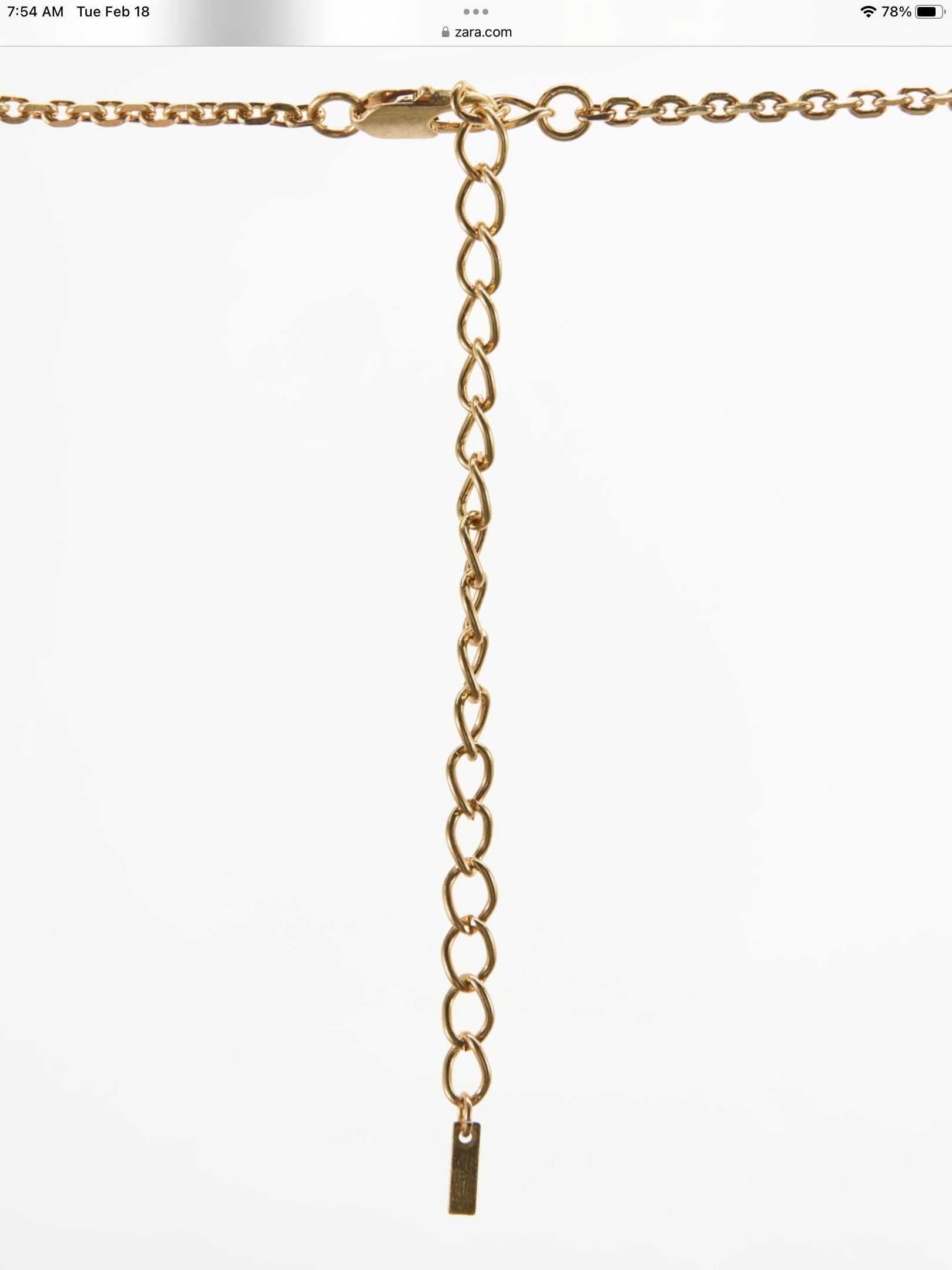 Zara Zara metallic corset M gold BNWT Size ONE SIZE - 4 Thumbnail