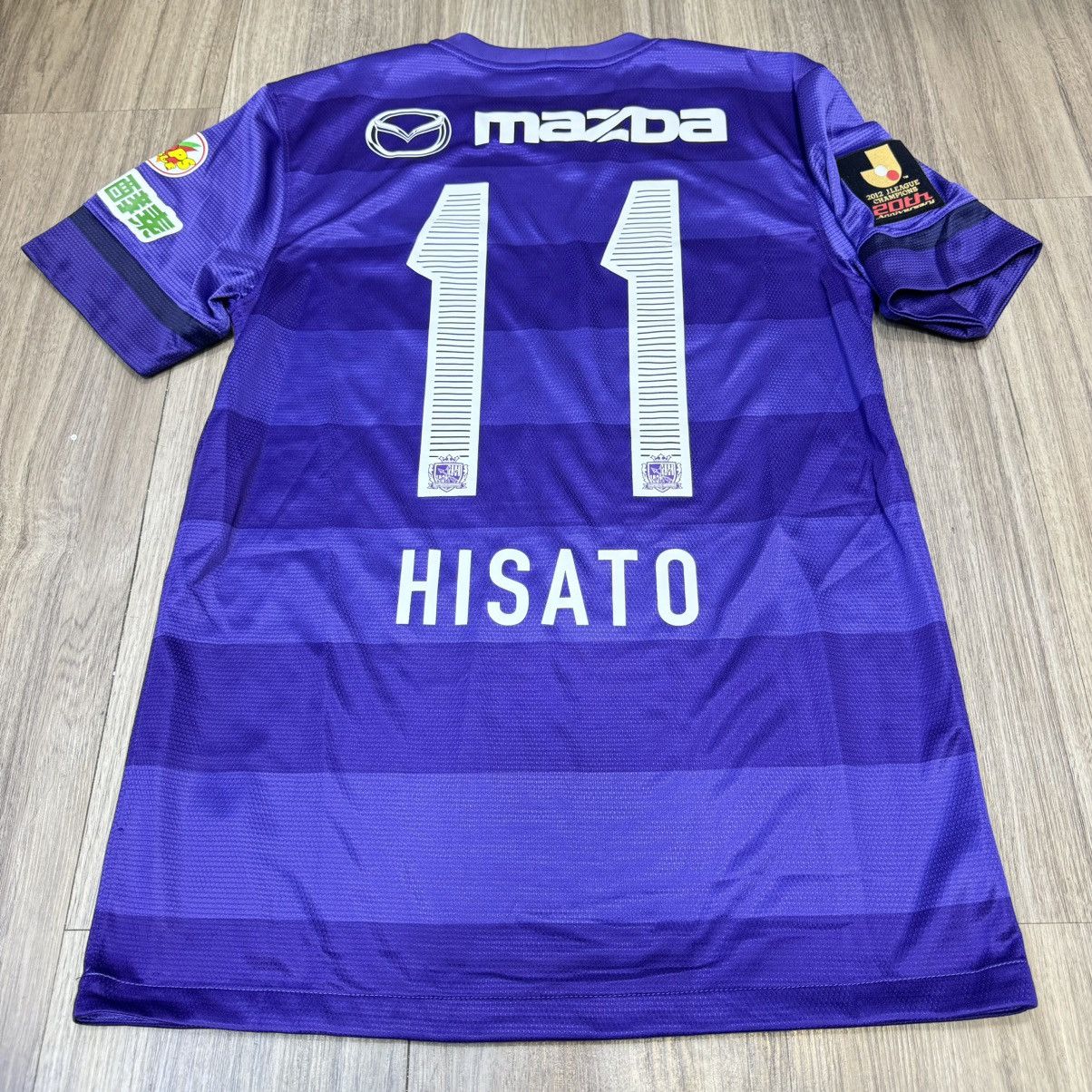 Japanese Brand × Nike Sanfrecce Hiroshima 2013 home shirt #11 Hisato Size US S / EU 44-46 / 1 - 2 Thumbnail