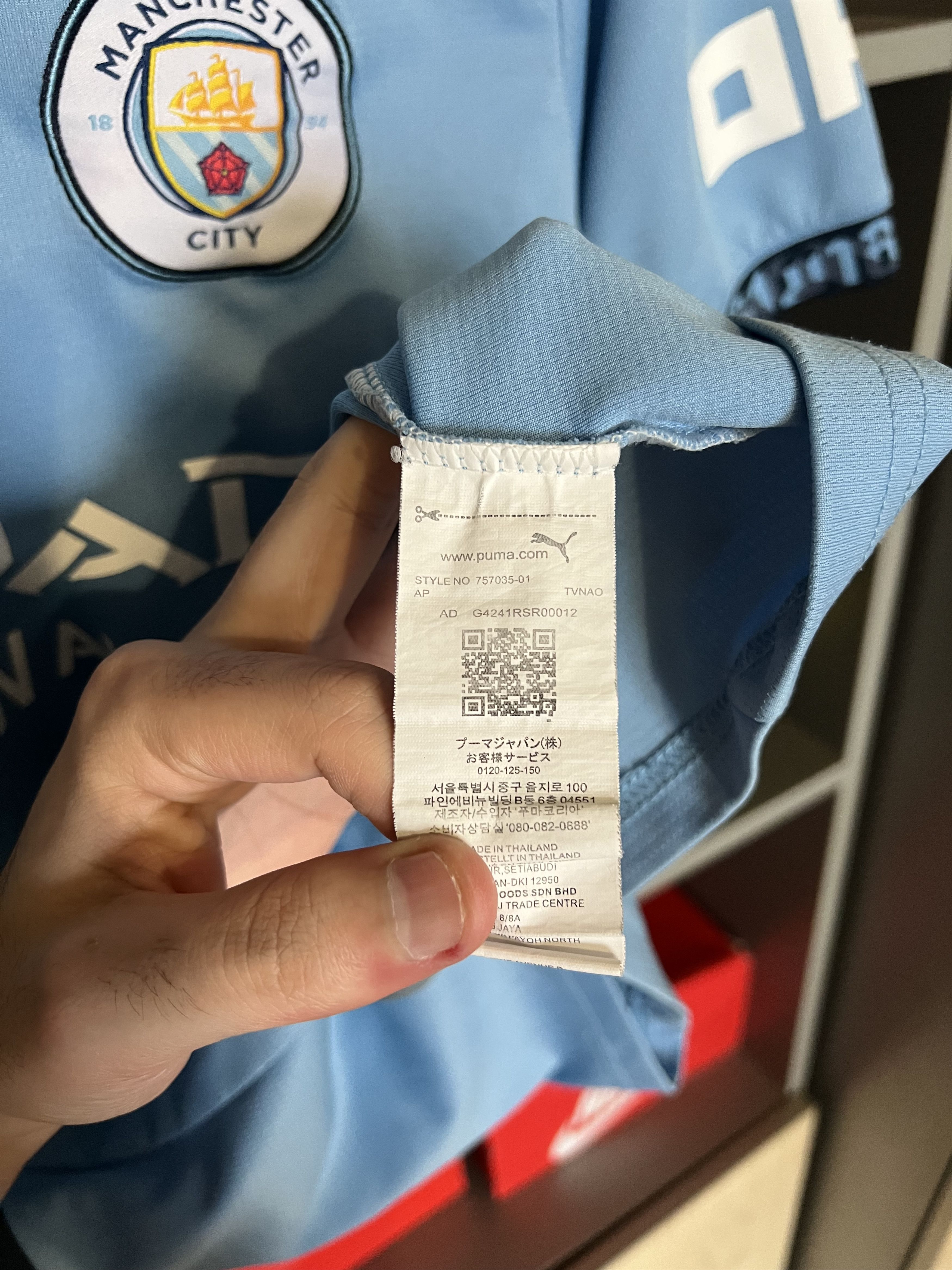 Puma Vintage Puma Fc Manchester City England Soccer Jersey Y2K Size US M / EU 48-50 / 2 - 5 Thumbnail