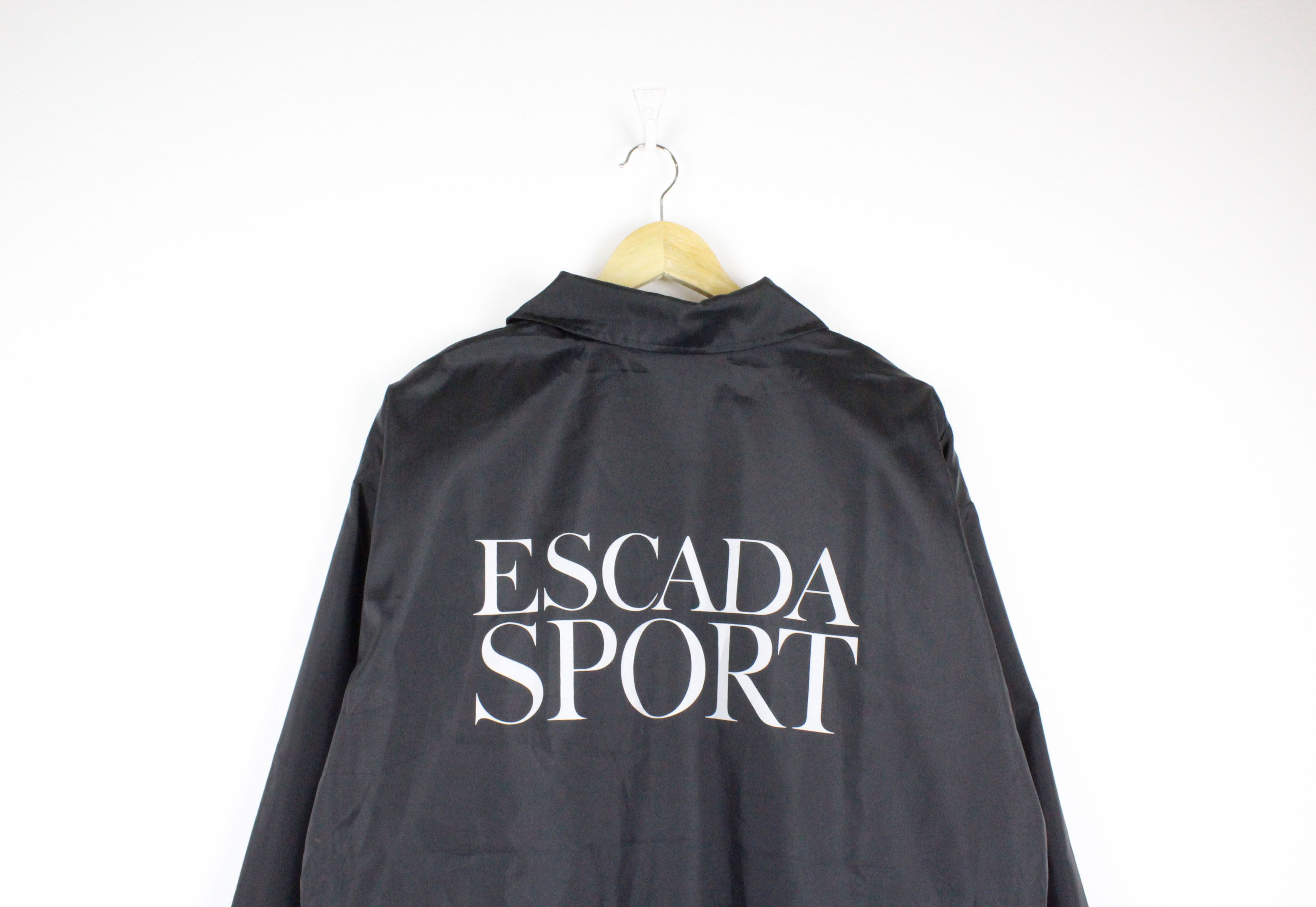 Coach × Escada Sport × Vintage Vintage Escada Sport Logo Bomber Coach Jacket Size US L / EU 52-54 / 3 - 8 Thumbnail