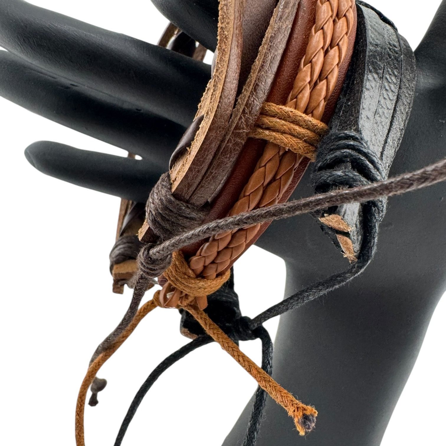 Other Identity Crisis Three Braided Cuffs for Mood-Swinging Rebels Size ONE SIZE - 3 Thumbnail