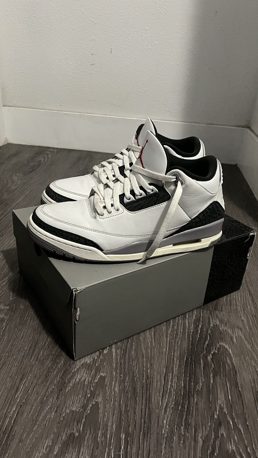 Jordan Brand Jordan 3 greys Size US 12 / EU 45 - 1 Thumbnail