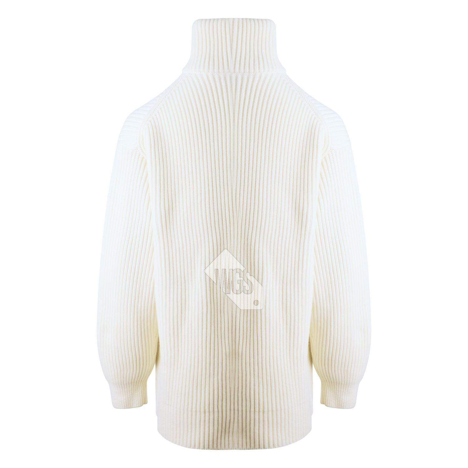 Hermes Hermes H Wool knit jacket Blanc Naturel Size 36 Size XS / US 0-2 / IT 36-38 - 2 Thumbnail