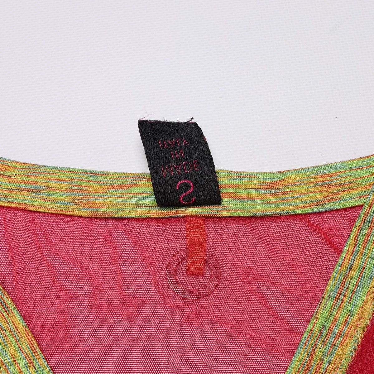 Other Save the Queen Pink Yellow Printed Top Mesh Sleeve Size S / US 4 / IT 40 - 13 Thumbnail