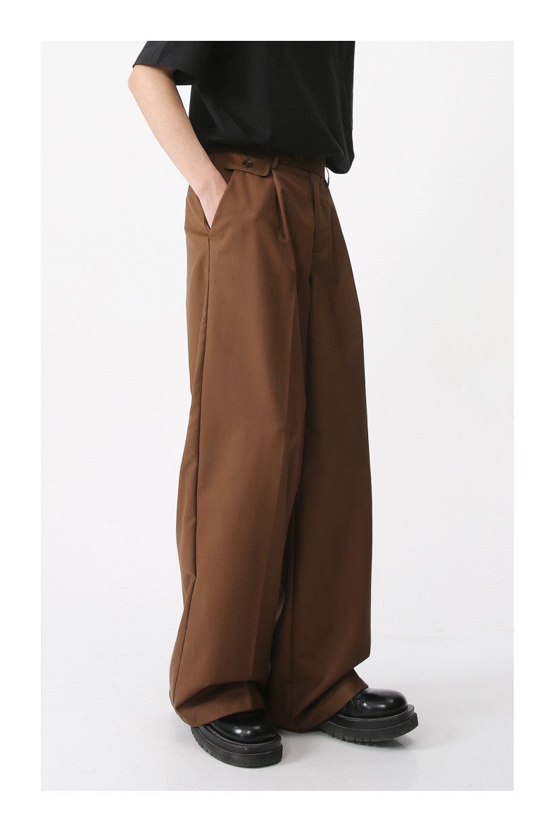 Japanese Brand Japanese retro casual loose straight trousers Size US 32 / EU 48 - 2 Thumbnail