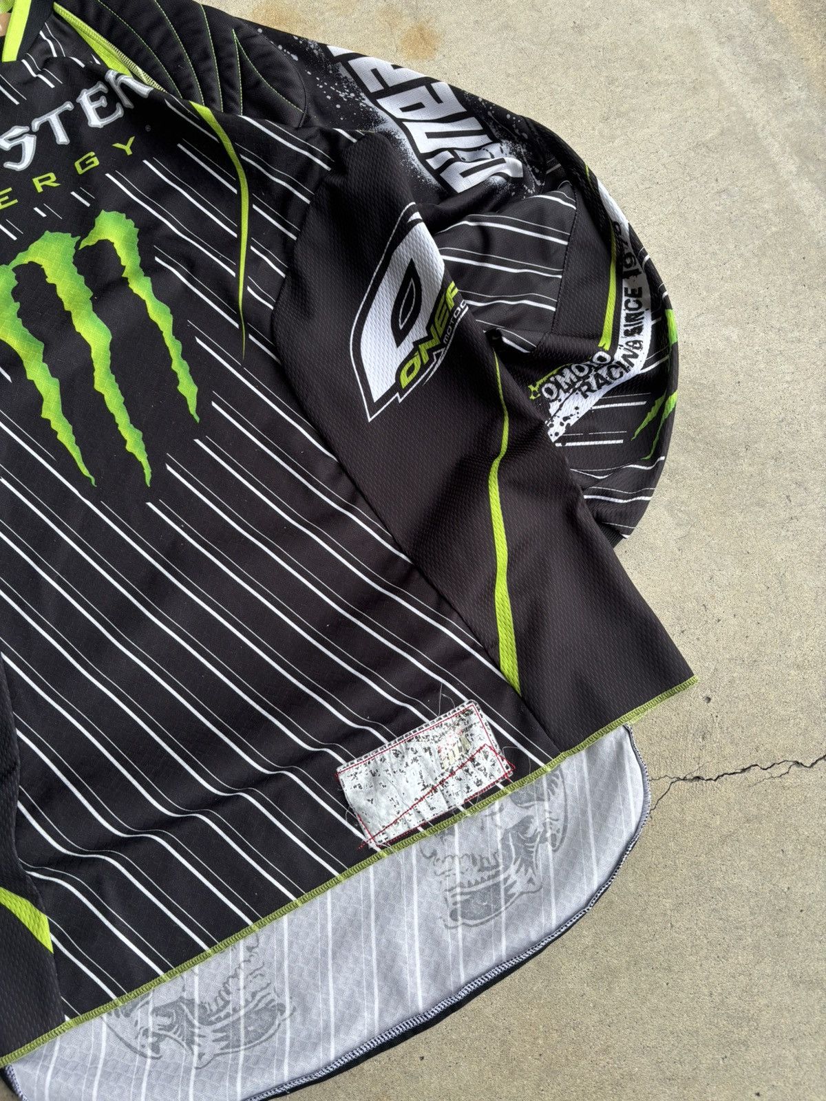 O'Neill Vintage O Neill X Monster Boxy Moto Mayhem Jersey Longsleeve Size US S / EU 44-46 / 1 - 4 Thumbnail