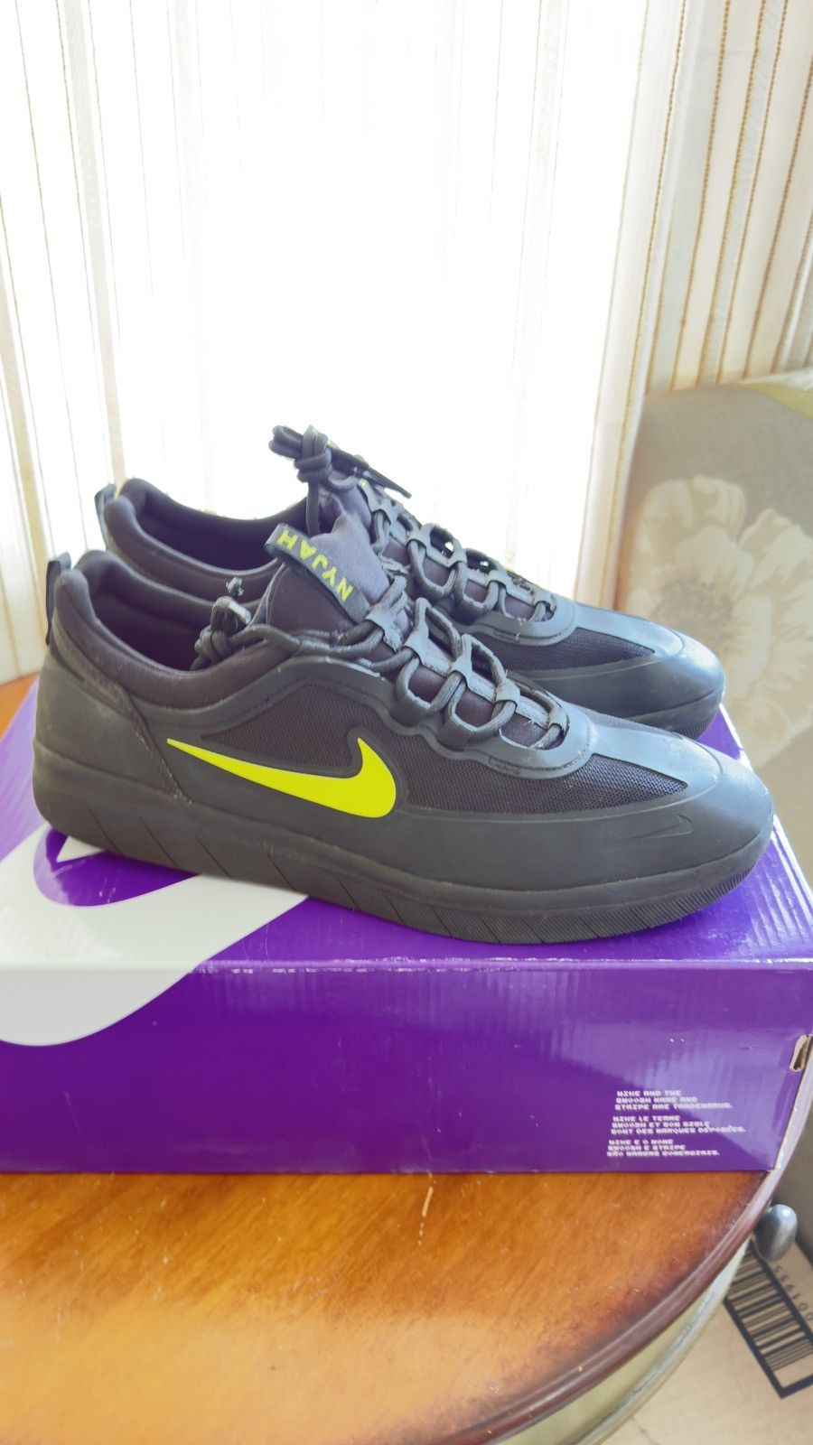 Nike SB Nike SB Nyjah Free 2 Black Cyber Size US 10 / EU 43 - 1 Thumbnail