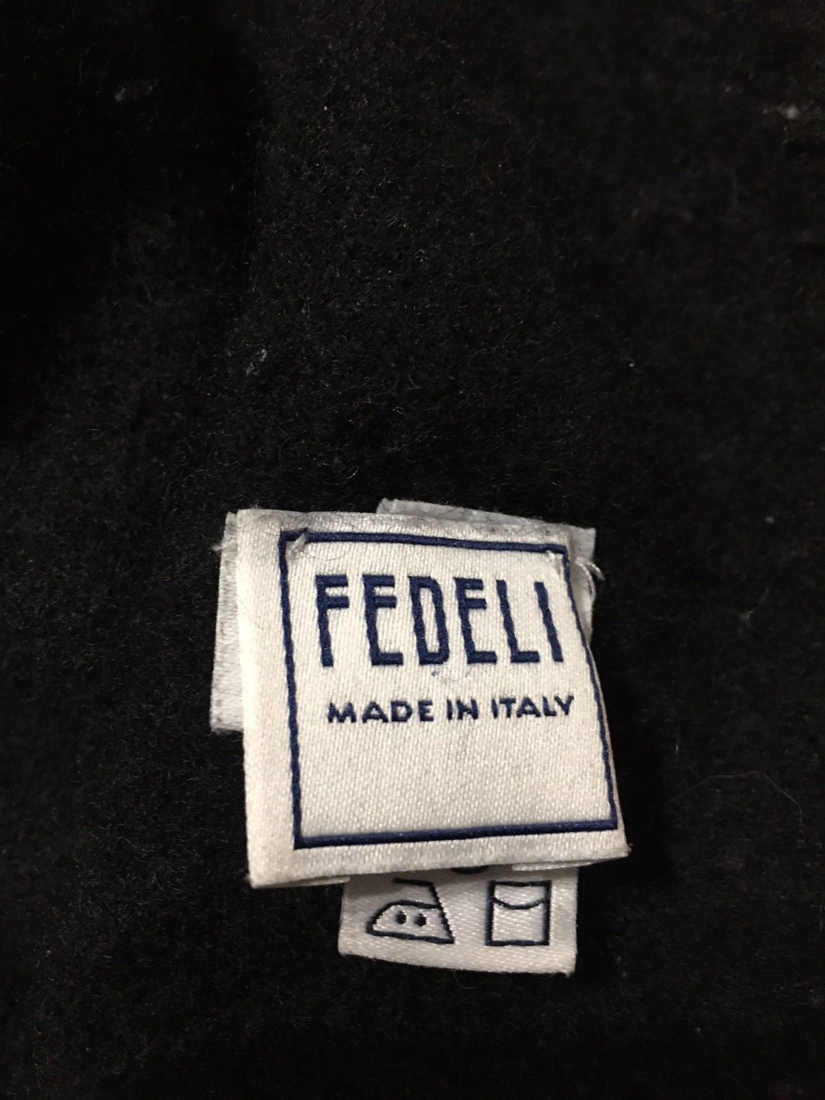 Fedeli FEDELI Cashmere Black Jumper Sweater Size EU 44 Size M / US 6-8 / IT 42-44 - 6 Thumbnail