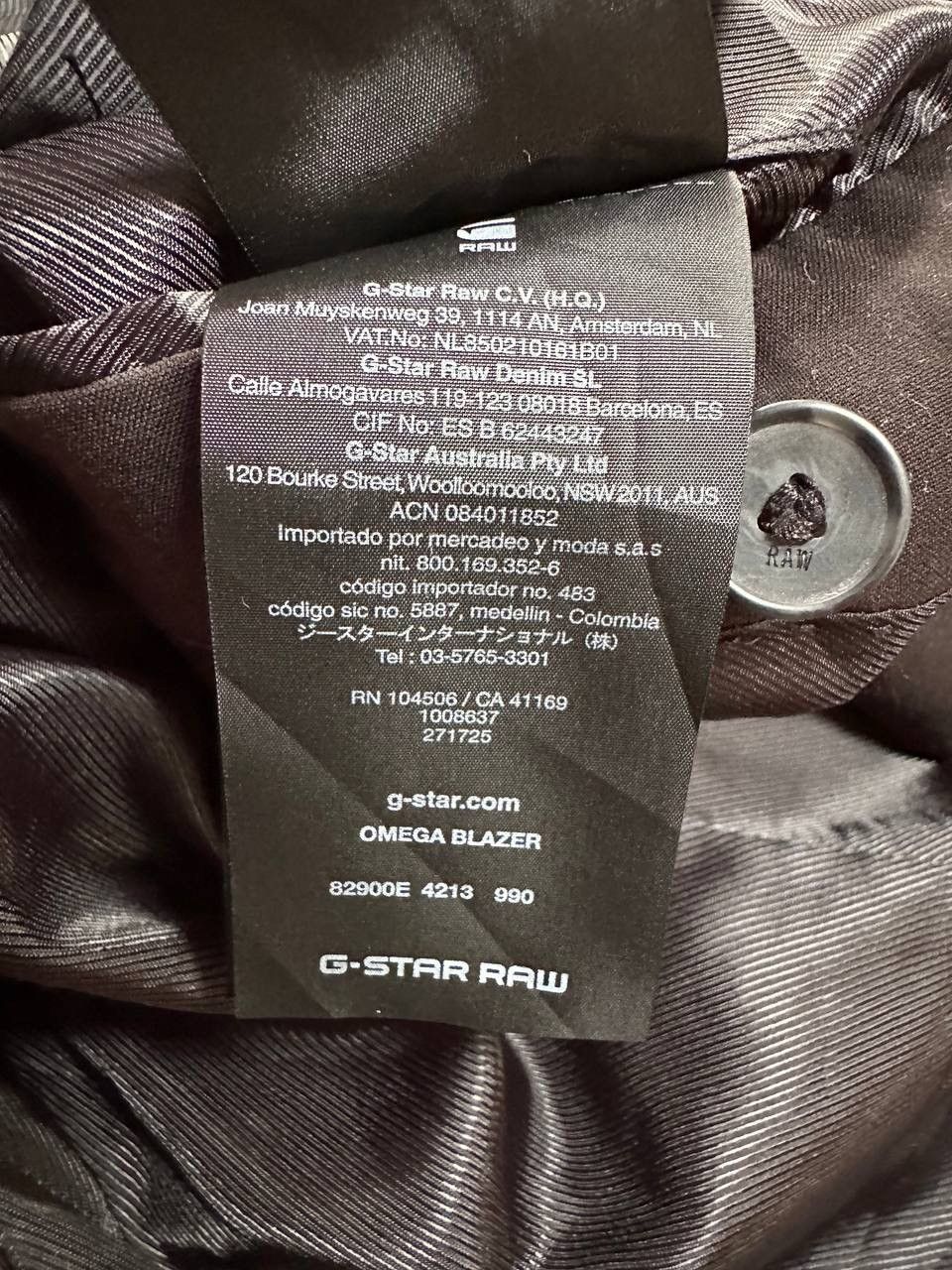 G-Star G-Star Raw Omega Blazer Size US S / EU 44-46 / 1 - 16 Thumbnail