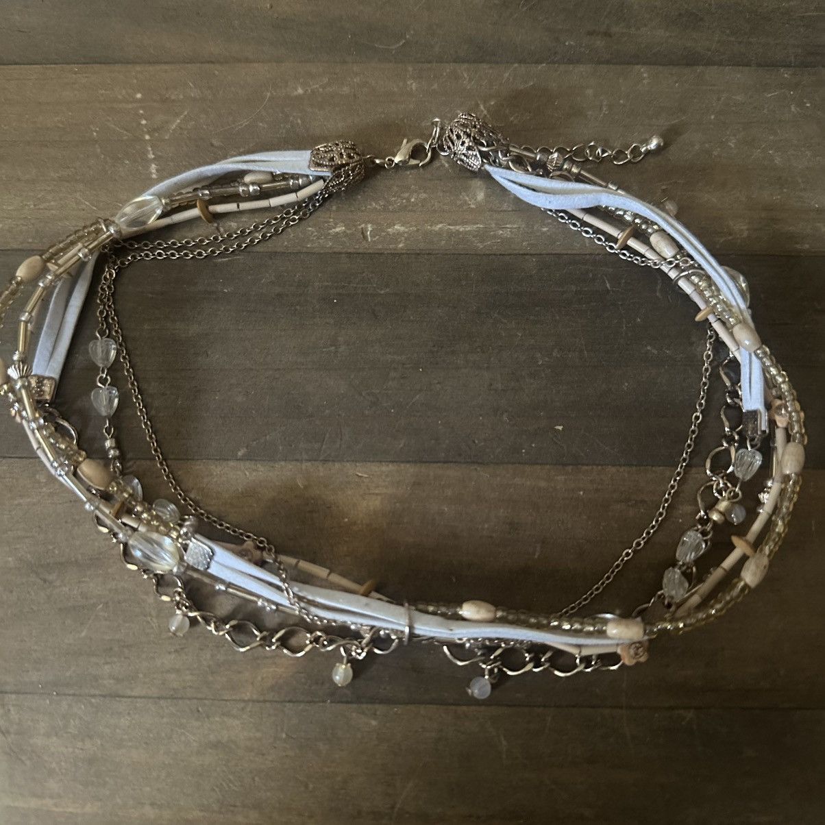 Other Multi strand various chains collar necklace Size ONE SIZE - 2 Thumbnail