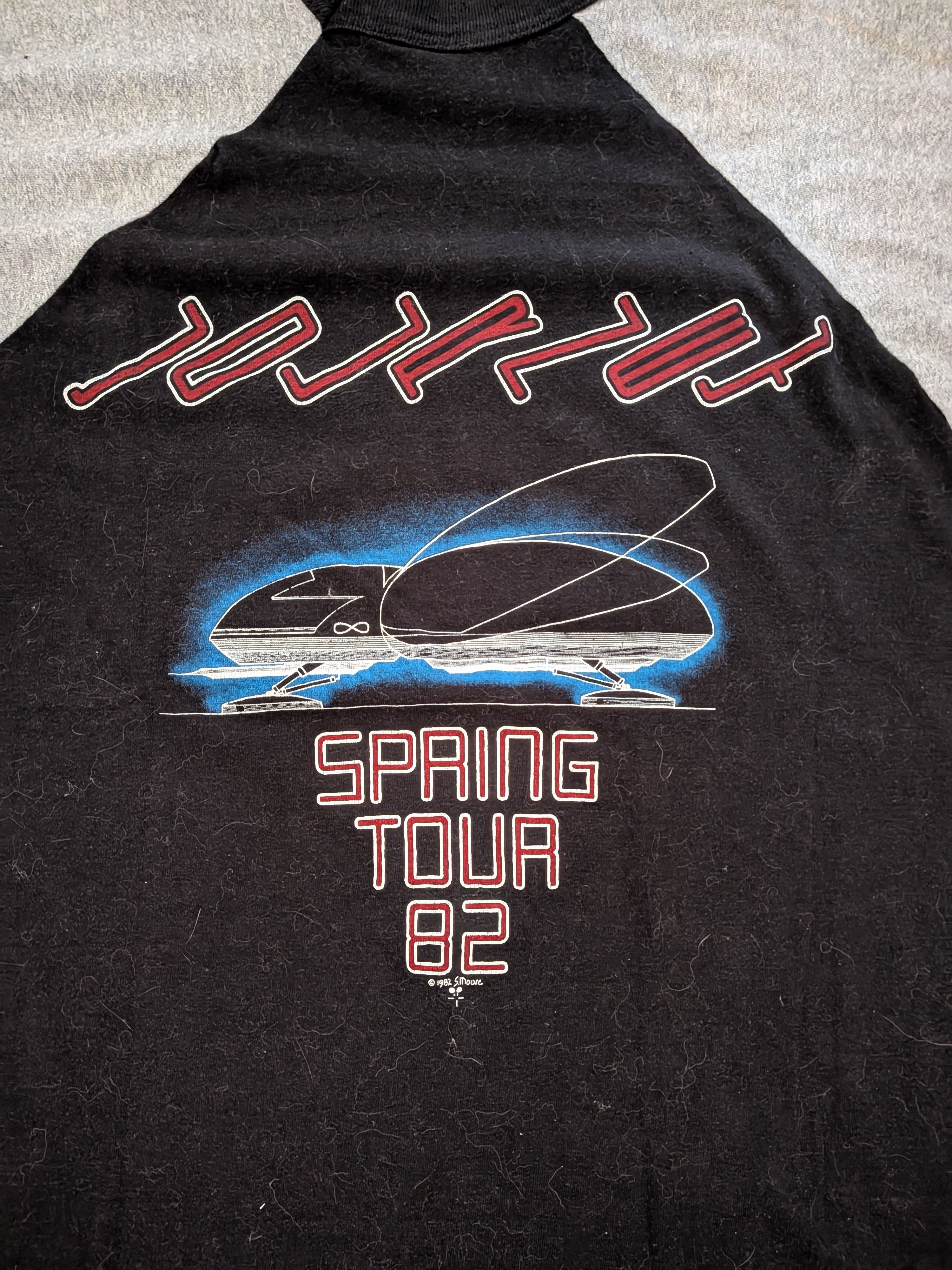 Other Vintage 1982 Journey “Spring Tour” Raglan Tee – S/M Size US M / EU 48-50 / 2 - 5 Thumbnail