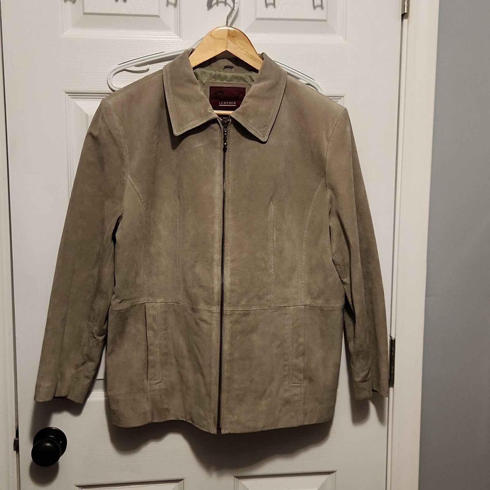 Reed Vintage Reeds Leather jacket Women's XL. NWOT. Preppy BOHO Size XL / US 12-14 / IT 48-50 - 1 Thumbnail