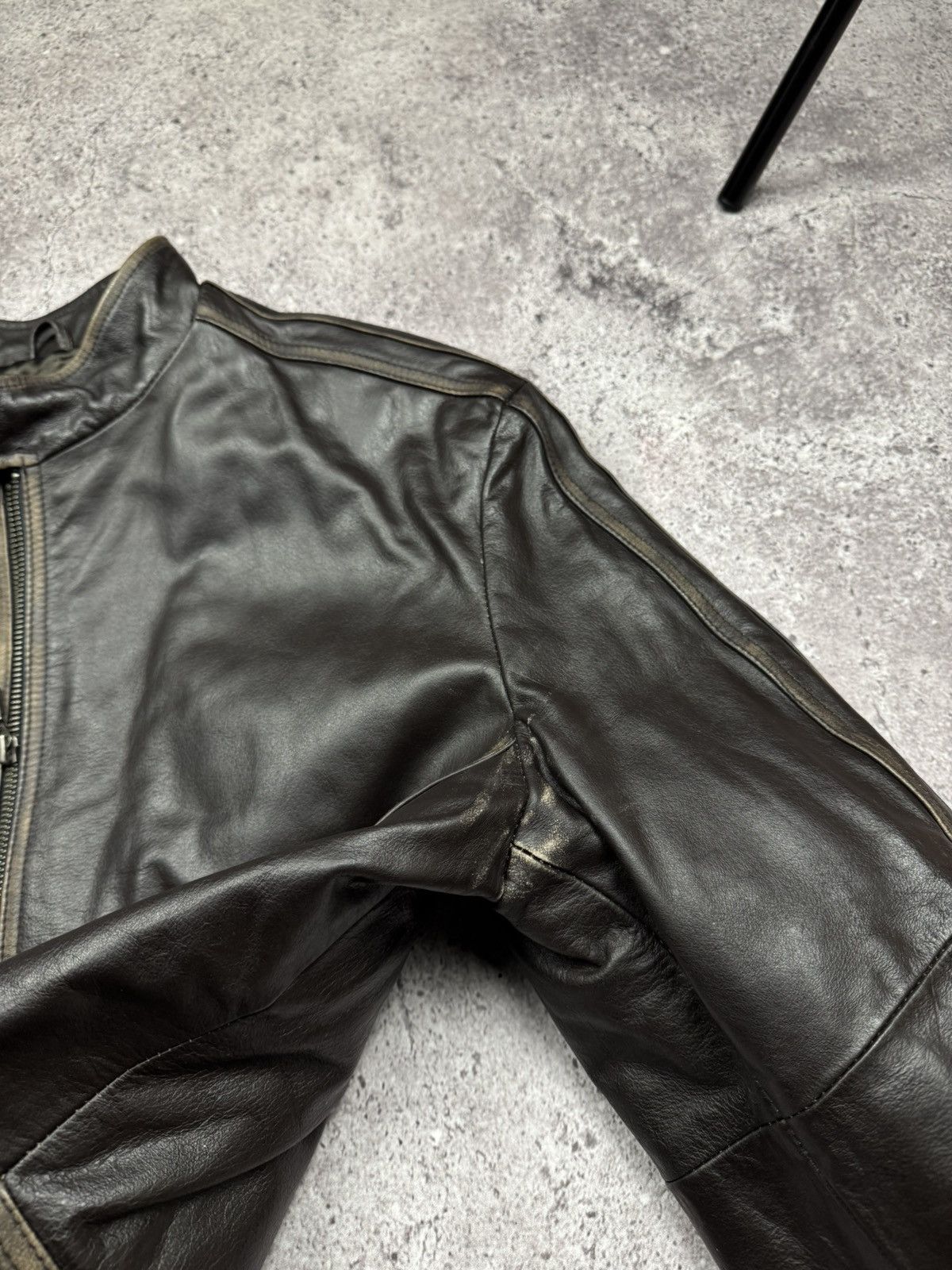 Vintage Vintage Brown Leather Jacket Acne Carol Christian Poell styl Size US M / EU 48-50 / 2 - 6 Thumbnail