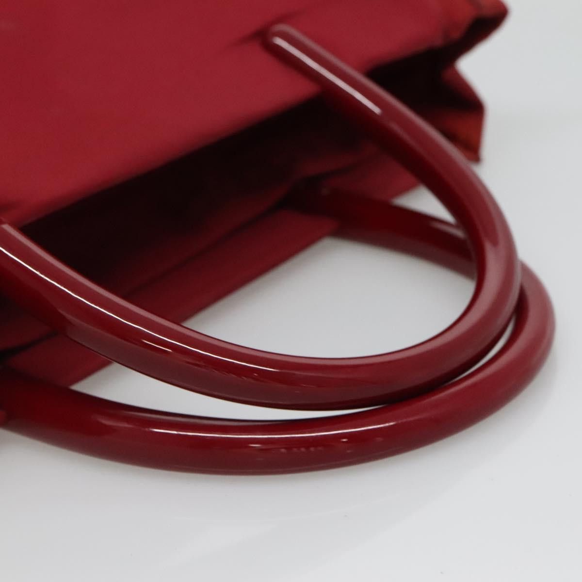 Prada PRADA Tote Bag Nylon Red Silver Size ONE SIZE - 7 Thumbnail