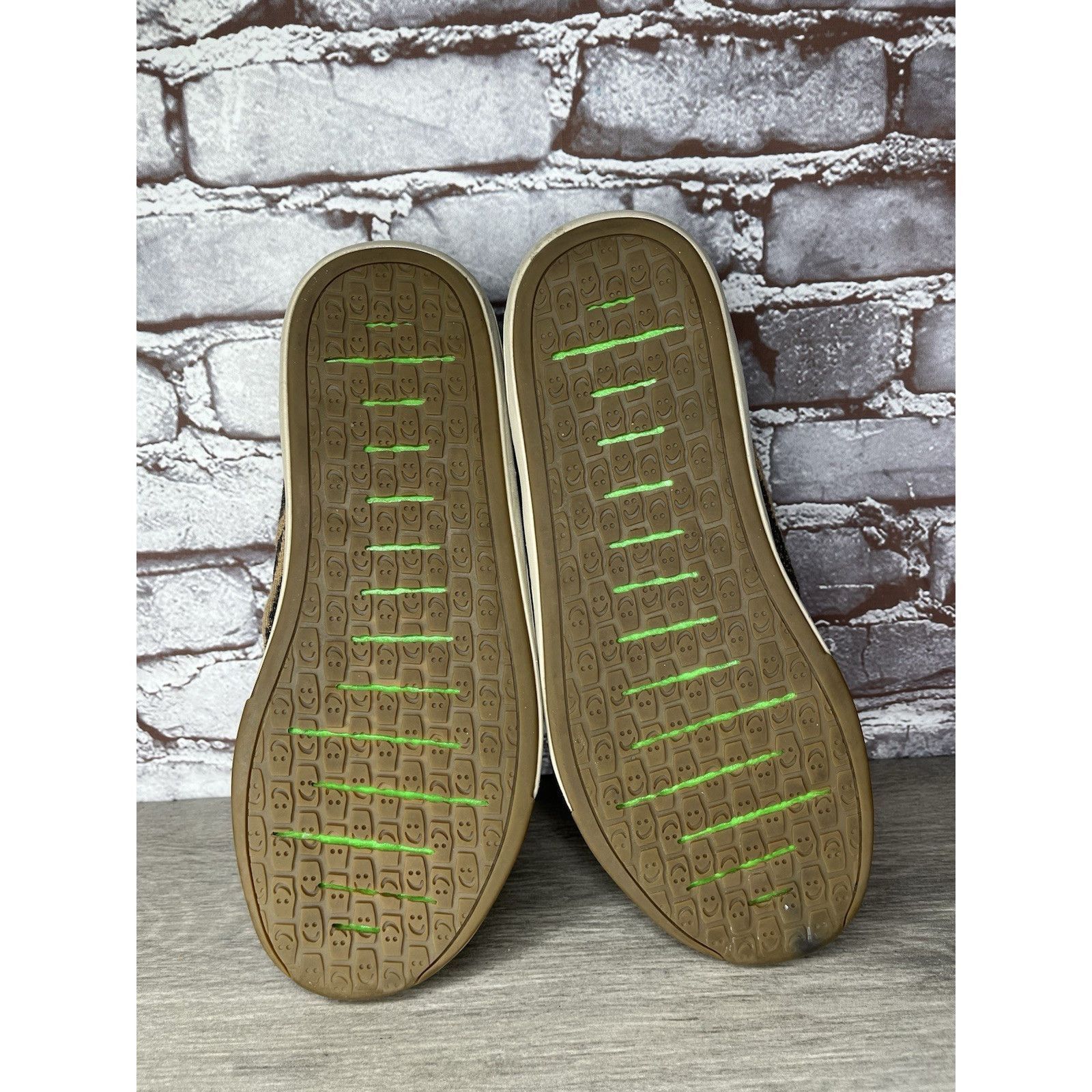 Sanuk Sanuk Chiba Quest Knit Brown Natural Fabric Slip On Shoes Me Size US 10 / EU 43 - 8 Thumbnail